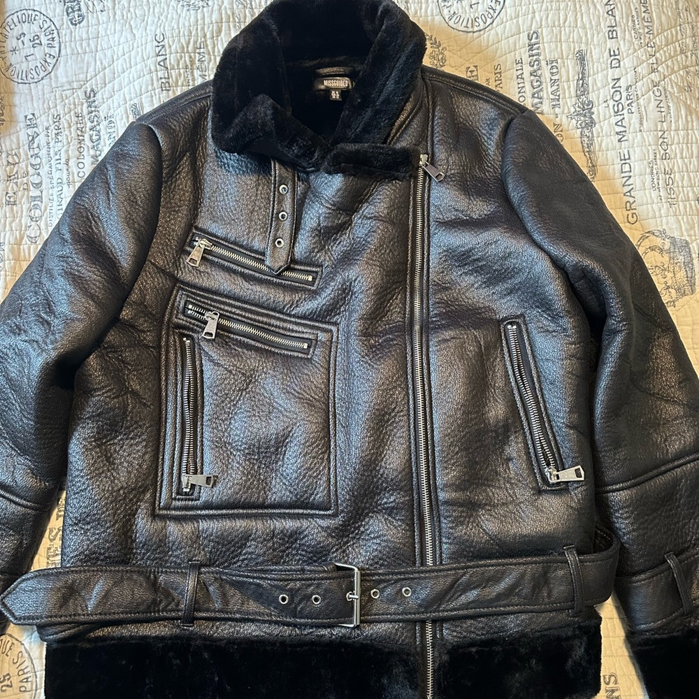 Missguided Motorcycle Jacket
